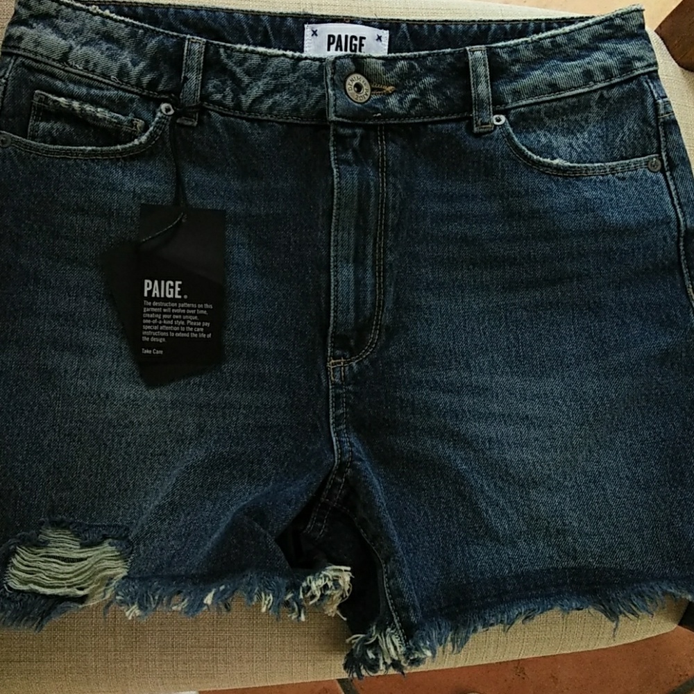 Paige brand jean shorts